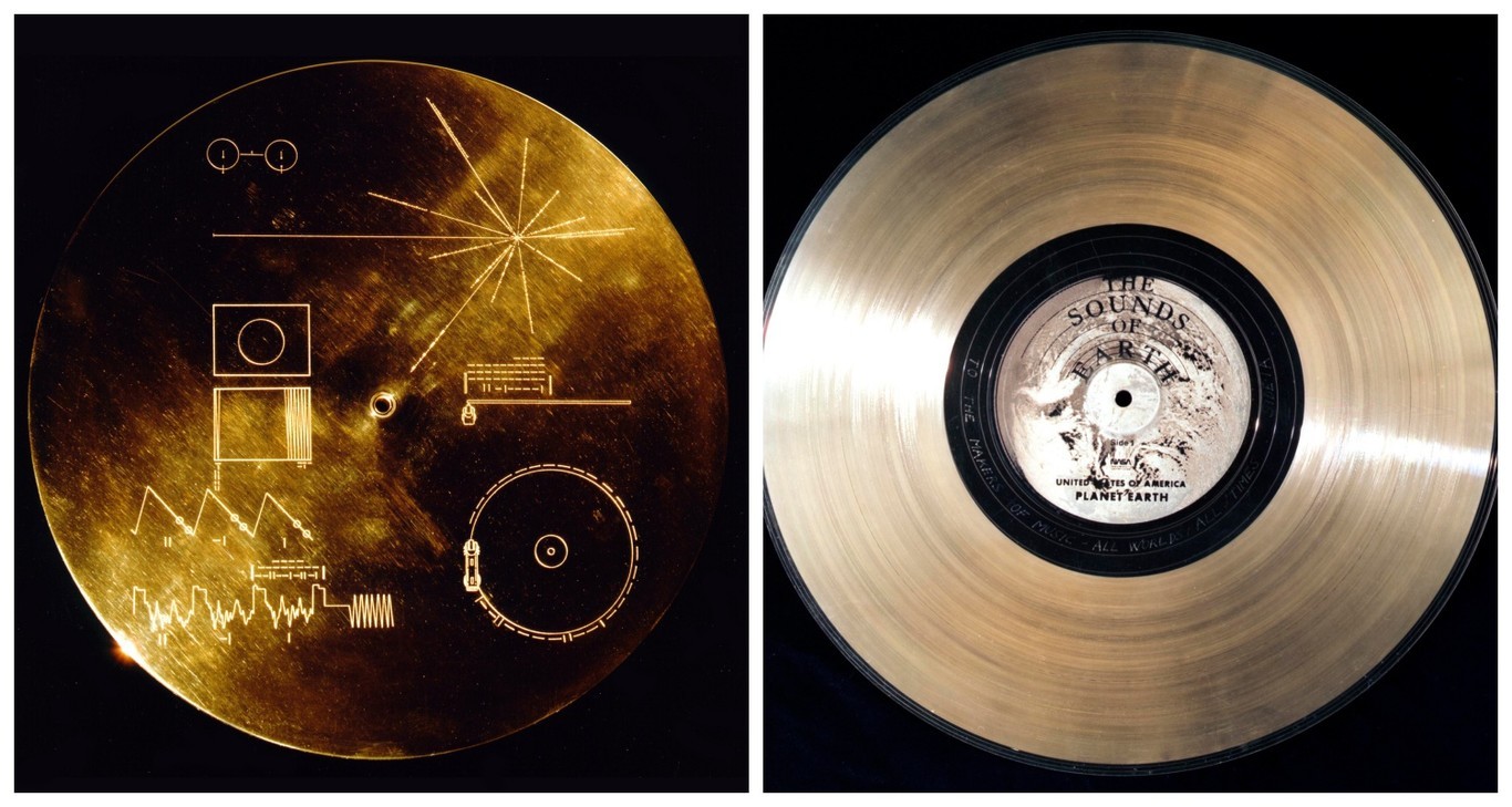 Disco de la sonda Voyager