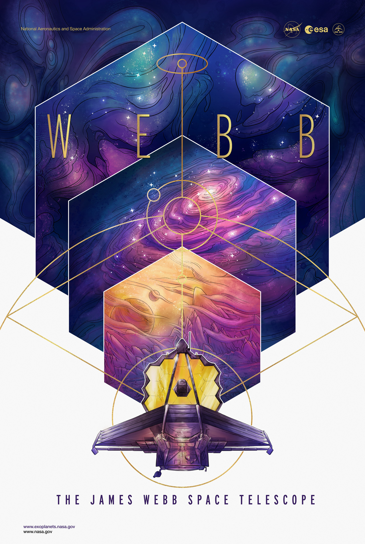 James Webb Space Telescope Poster