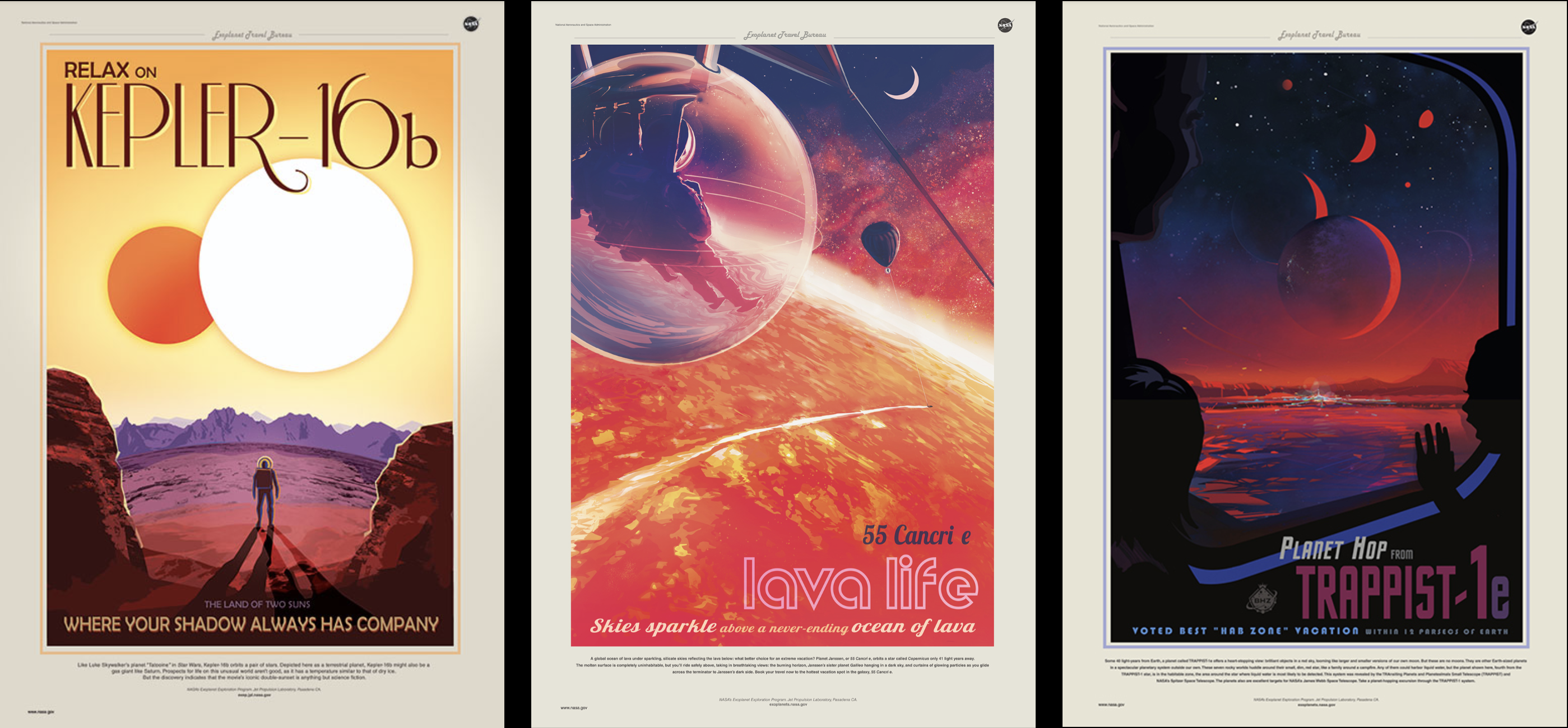 Poster Exoplanetas NASA